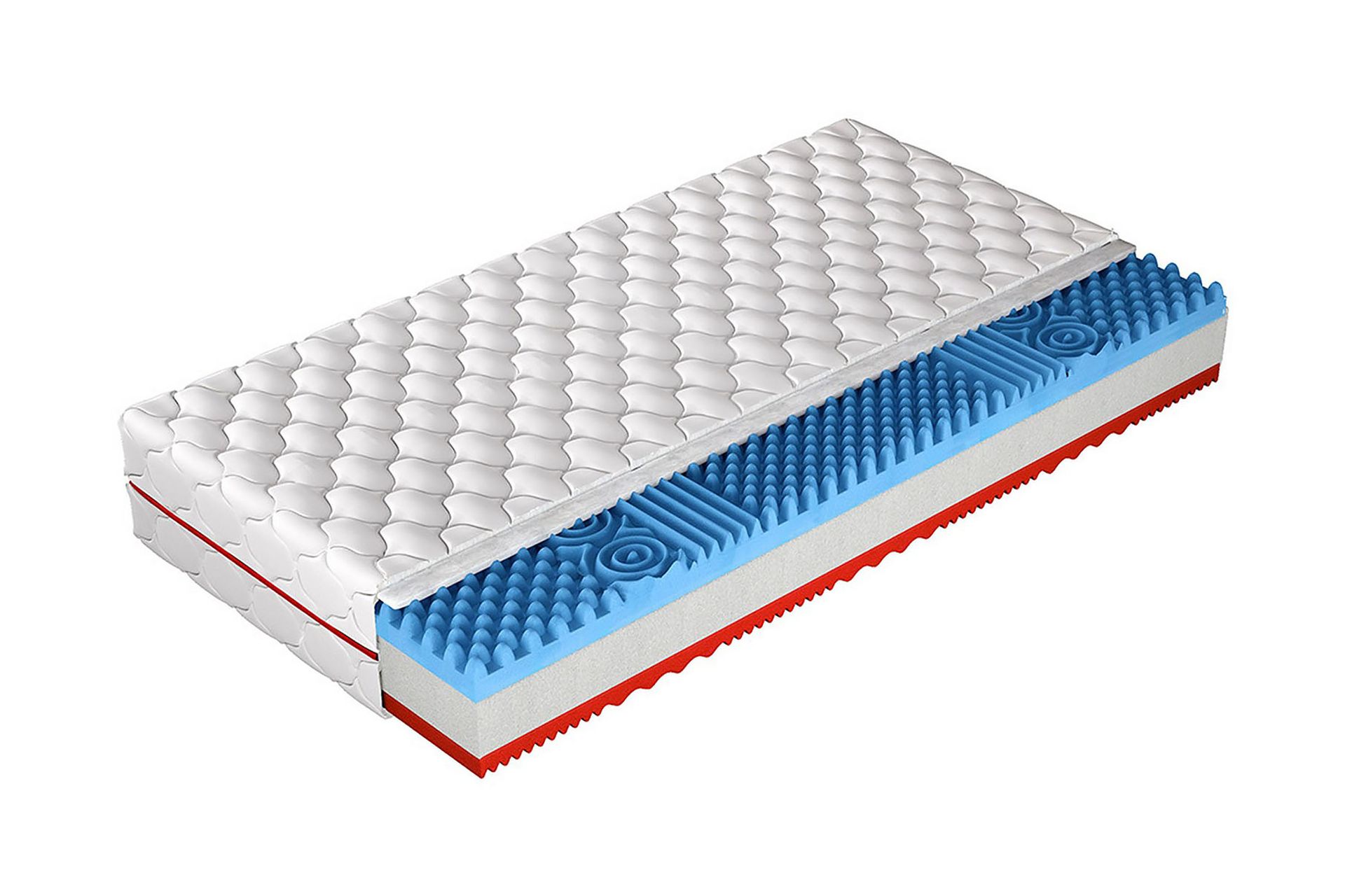 Profi Patja 200x90x20 cm - Huonekalut - Sänky - Patja - Joustinpatjat