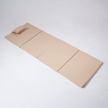 Kokoontaitettava sänky Kalune Design Myc06 (55 x 180 x 5 cm) Kermanvärinen - Huonekalut - Sänky - Patja - Vaahtomuovipatja