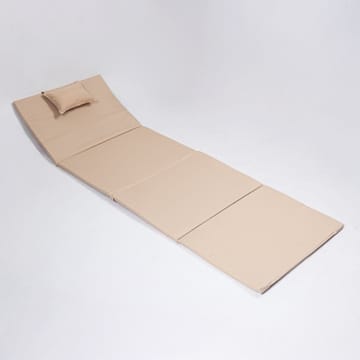 Kokoontaitettava sänky Kalune Design Myc06 (55 x 180 x 5 cm) Kermanvärinen - Huonekalut - Sänky - Patja - Vaahtomuovipatja