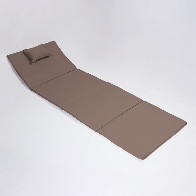 Kokoontaitettava sänky Kalune Design Myc06 (55 x 180 x 5 cm) Minkki - Huonekalut - Sänky - Patja - Vaahtomuovipatja