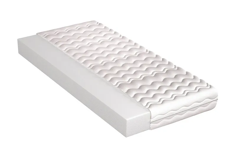 Patja Sostrato 80x180 Vaahto 12 cm, Valkoinen