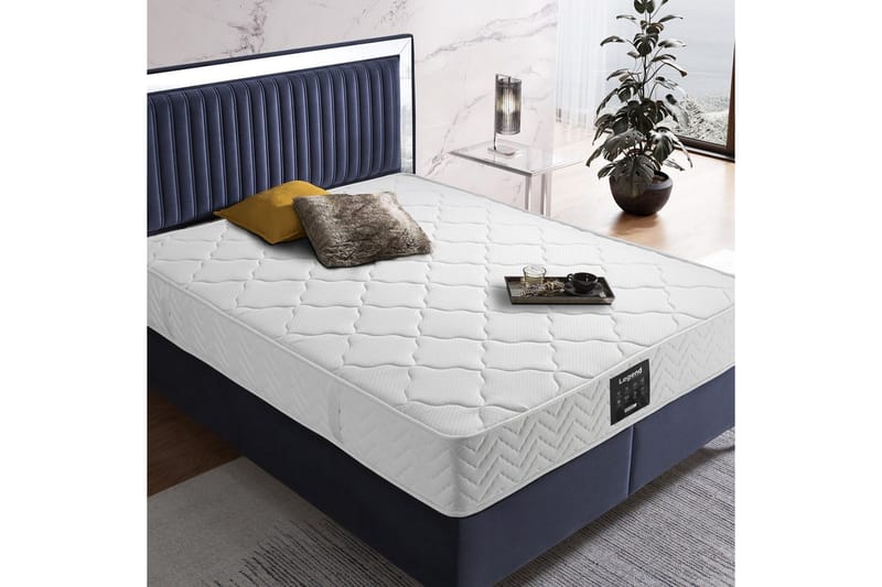 Patja Ulamere Pocket Valkoinen - Valkoinen - Huonekalut - Sänky - Patja - Petauspatja & sijauspatja