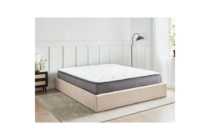 Resårgelmadrass 180x200 cm Medelfast - Huonekalut - Sänky - Patja - Joustinpatjat
