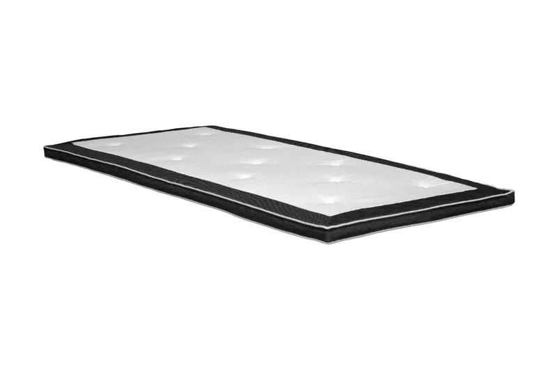 Sijauspatja Lapetos 80x200 cm Polyeetteri, Musta/Valkoinen
