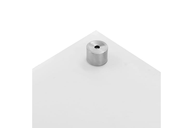 Keittiön roiskesuoja valkoinen 100x50 cm karkaistu lasi - Valkoinen - Huonekalut - Sänky - Patja - Petauspatja & sijauspatja