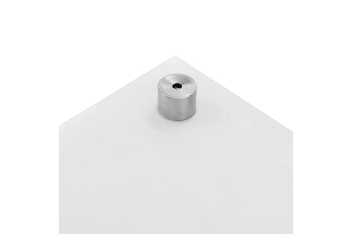 Keittiön roiskesuoja valkoinen 100x50 cm karkaistu lasi - Valkoinen - Petauspatja & sijauspatja