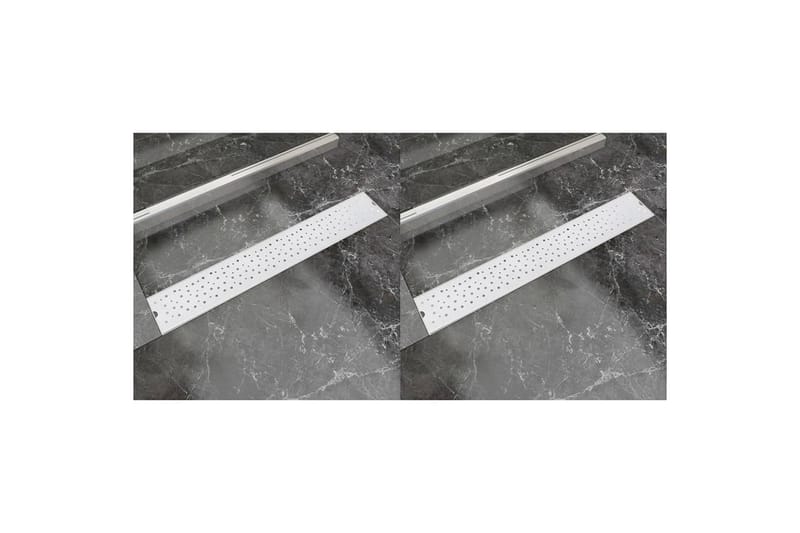 Lineaarinen suihkukaivo 2 kpl kupla 730x140mm - Huonekalut - Sänky - Patja - Petauspatja & sijauspatja
