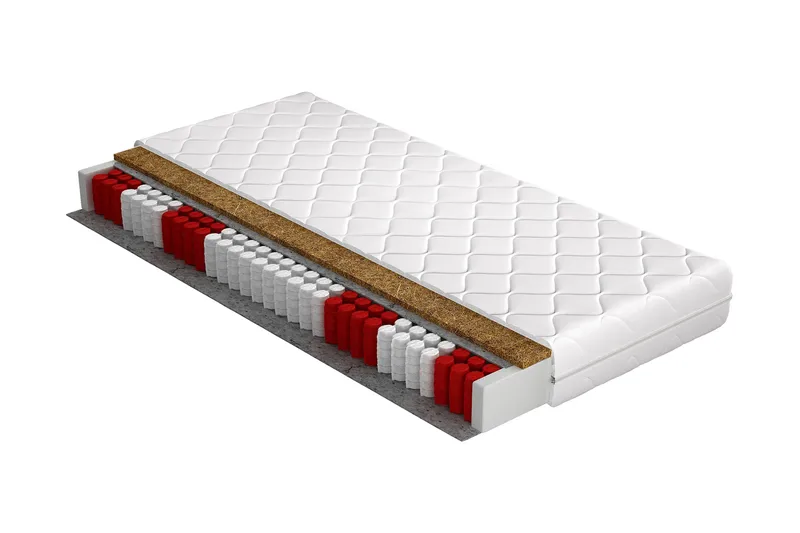 Patja Bastavales 80x200 cm, Valkoinen