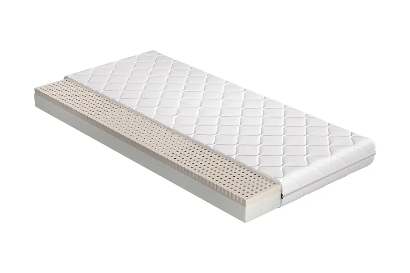 Patja Bustad 200x200 cm, Valkoinen