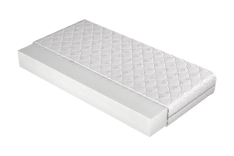 Patja Lödde 160x200 cm, Valkoinen