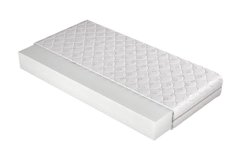 Patja Lödde 180x200 cm - Valkoinen - Huonekalut - Sänky - Patja - Petauspatja & sijauspatja