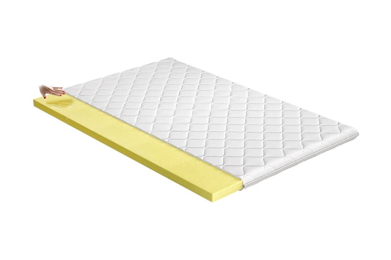 Patja Oppeli 160x200 cm, Valkoinen