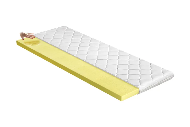 Patja Oppeli 90x200 cm, Valkoinen