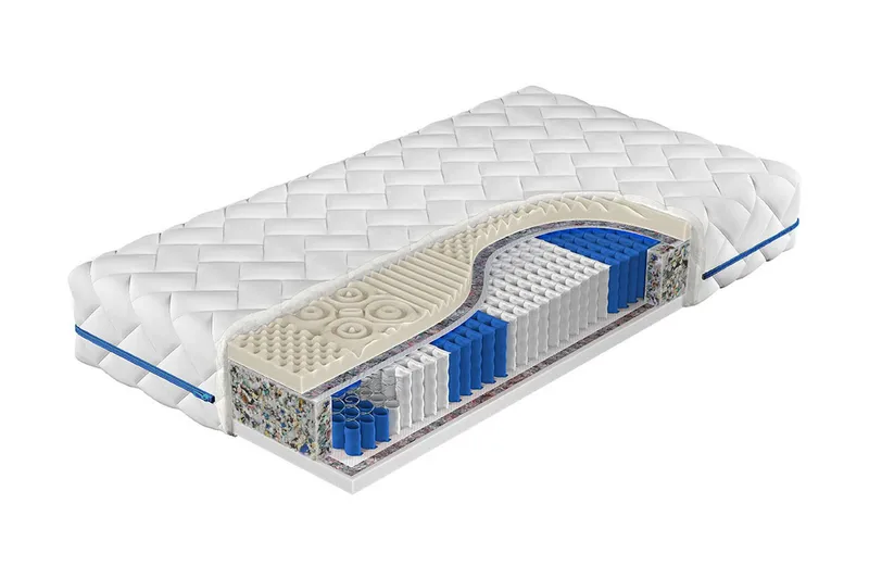 Patja Redinha 200x200 cm, Valkoinen