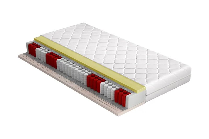 Patja Roalo 200x200 cm, Valkoinen