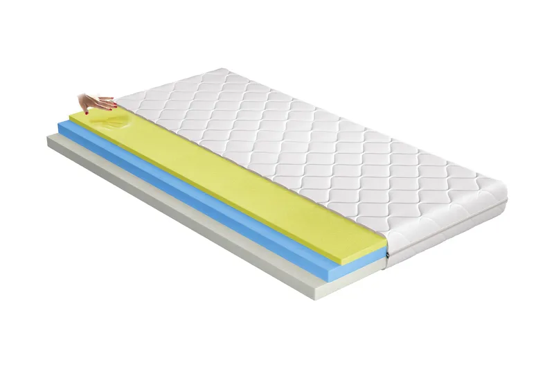 Patja Valsoredo 80x200 cm, Valkoinen