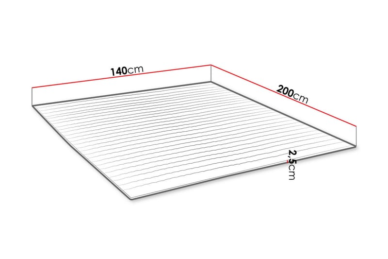 Sijauspatja 140x200 - Huonekalut - Sänky - Patja - Petauspatja & sijauspatja