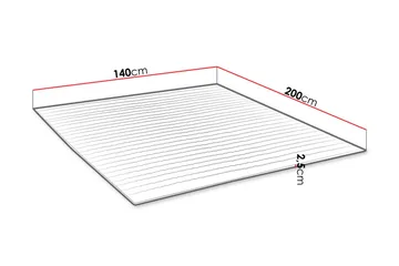 Sijauspatja 140x200 - Huonekalut - Sänky - Patja - Petauspatja & sijauspatja