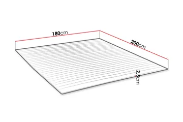 Sijauspatja 180x200 - Huonekalut - Sänky - Patja - Petauspatja & sijauspatja