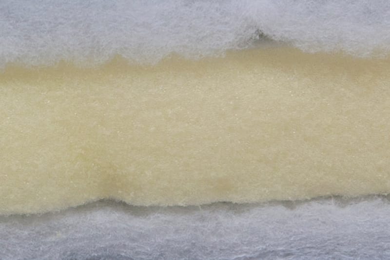 Sijauspatja Lapetos 160x200 cm Polyeetteri Ancona - Harmaa - Huonekalut - Sänky - Patja - Petauspatja & sijauspatja