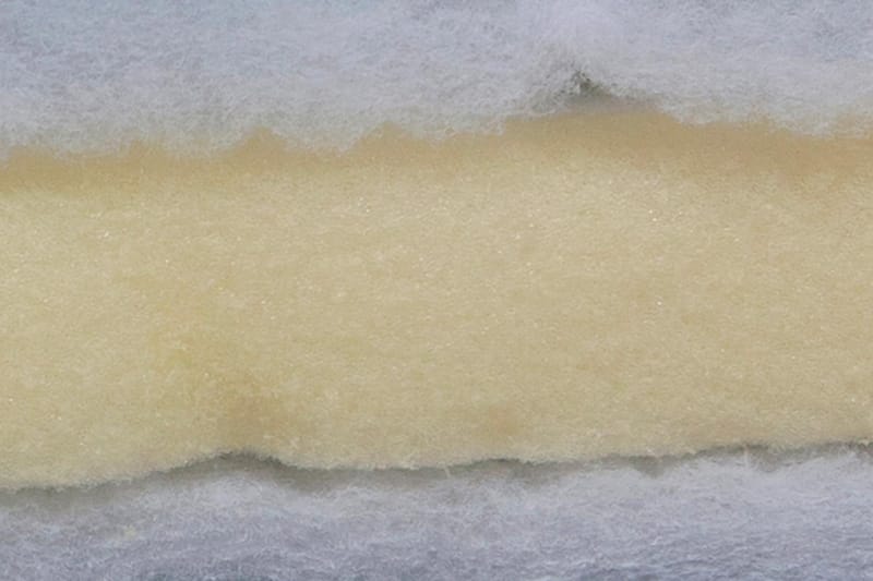 Sijauspatja Lapetos 180x200 Polyeetteri Ancona - Harmaa - Huonekalut - Sänky - Patja - Petauspatja & sijauspatja