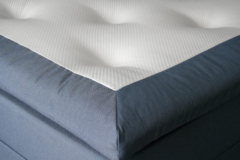 Sijauspatja Olivia 160 cm Polyeetteri 6 cm - Sininen - Huonekalut - Sänky - Patja - Petauspatja & sijauspatja