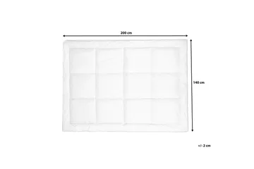 Sijauspatja Trivor 140x200 cm - Valkoinen - Huonekalut - Sänky - Patja - Petauspatja & sijauspatja