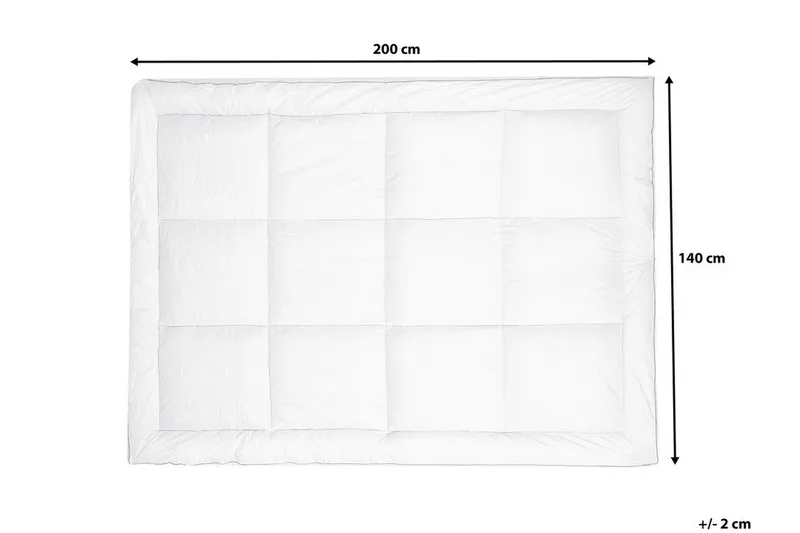 Sijauspatja Trivor 140x200 cm - Valkoinen - Huonekalut - Sänky - Patja - Petauspatja & sijauspatja