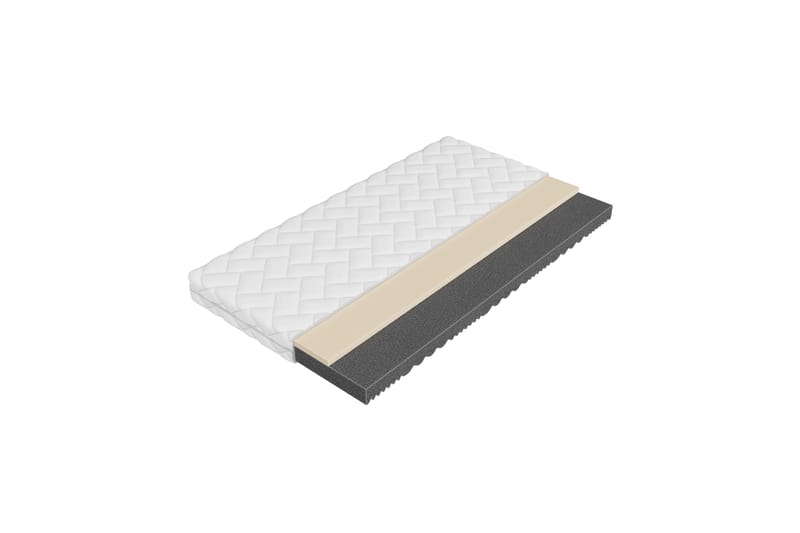 Unona Foam Patja 200x200 cm - Sininen - Huonekalut - Sänky - Patja - Vaahtomuovipatja