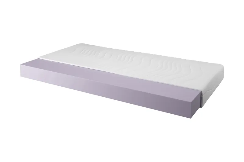 Joustinpatja Lakri 160x200 Medium, Valkoinen