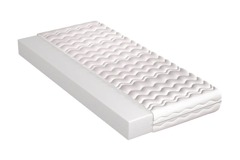 Patja Sostrato 160x200 Vaahto 8 cm - Valkoinen - Huonekalut - Sänky - Patja - Vaahtomuovipatja