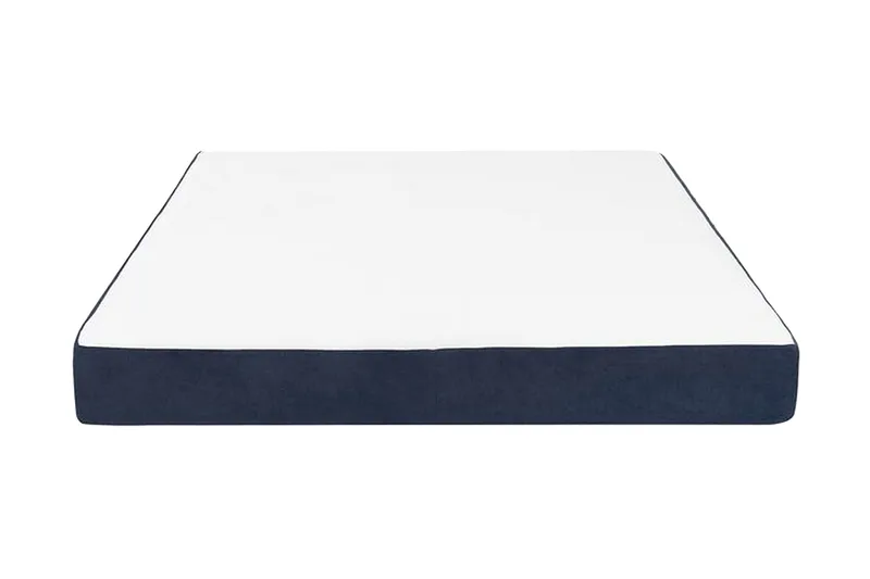 Vaahtomuovipatja Barsoum 140x200 cm, Valkoinen