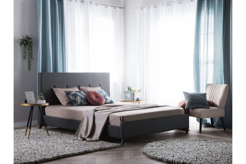 Vaahtomuovipatja Barsoum 160x200x20 cm - Valkoinen - Huonekalut - Sänky - Patja - Vaahtomuovipatja