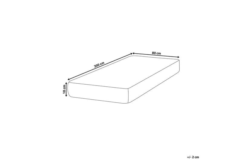Vahtomuovipatja Precious 80x200 cm - 80x200 cm - Huonekalut - Sänky - Patja - Vaahtomuovipatja