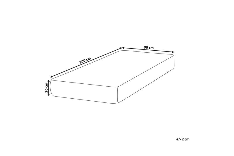 Vahtomuovipatja Precious 90x200 cm - 90x200 cm - Huonekalut - Sänky - Patja - Vaahtomuovipatja
