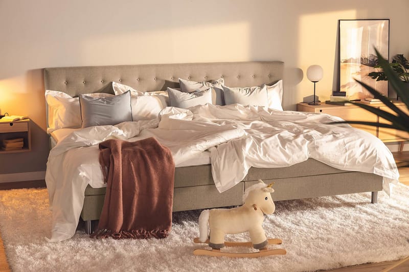 Perhesänky Sänkypaketti Rebeca 280x210 cm - (+Lisää) Myyrä - Huonekalut - Sänky - Jenkkisängyt