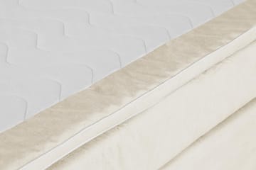 Princess sänkypaketti – jenkkisänky 120x200 cm kangasta petauspatjalla, kovuus medium - Beige - Huonekalut - Sänky - Jenkkisängyt