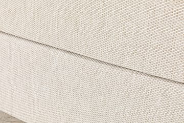 Princess sänkypaketti – jenkkisänky 140x200 cm sängynpäädyllä + petauspatja jäykkyysasteella Medium - Vaaleanbeige - Huonekalut - Sänky - Jenkkisängyt
