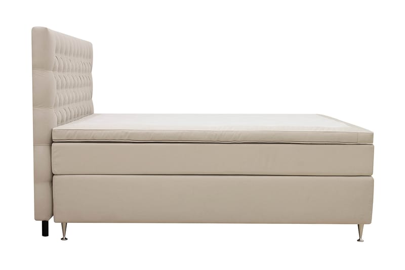 Romance Luxus Täydellinen Sänkypaketti 180x200 cm - Beige - Huonekalut - Sänky - Jenkkisängyt