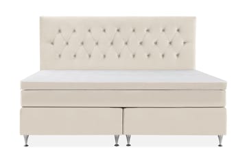 Matalat hopeanväriset jalat - Beige