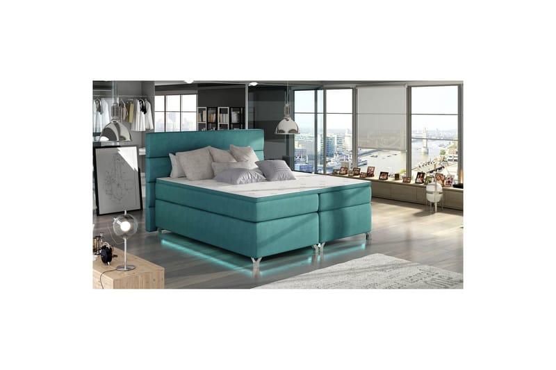 Runkopatja Eltap Amadeo LED-valoilla, Orinoco 85, Sininen, 160x200 cm