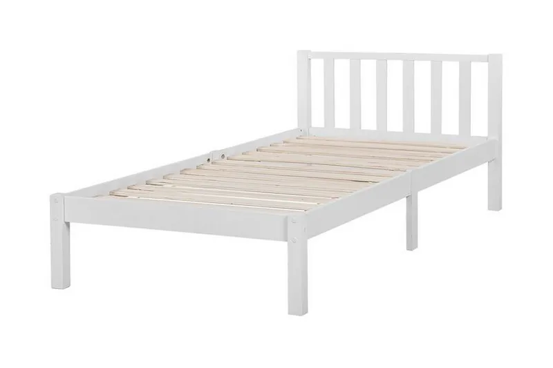 Florac Parivuode 90 x 200 cm Puu Valkoinen - Huonekalut - Sänky - Runkopatjasängyt