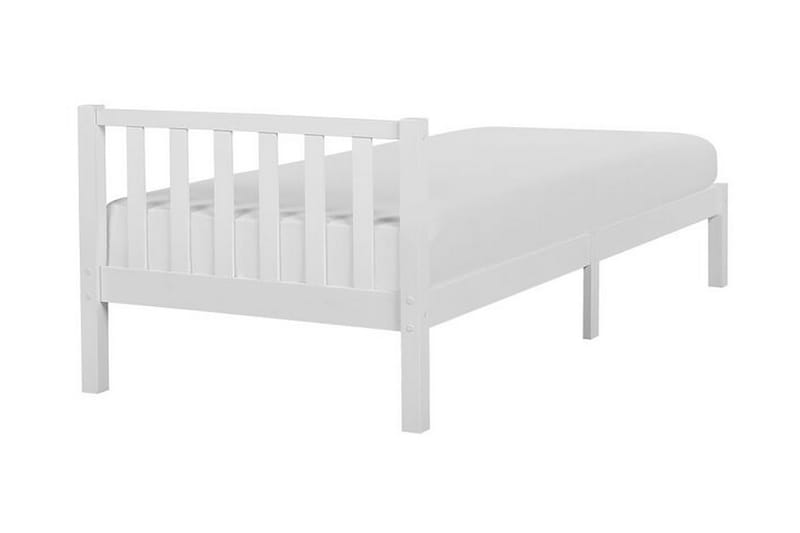 Florac Parivuode 90 x 200 cm Puu Valkoinen - Huonekalut - Sänky - Runkopatjasängyt