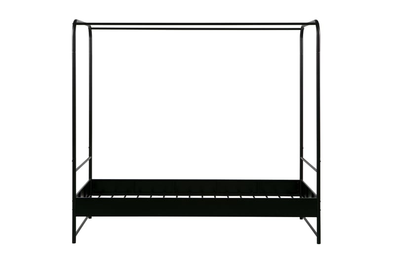 Kerrossänky Vancha 90x200 - Musta Metalli - Huonekalut - Sänky - Runkopatjasängyt