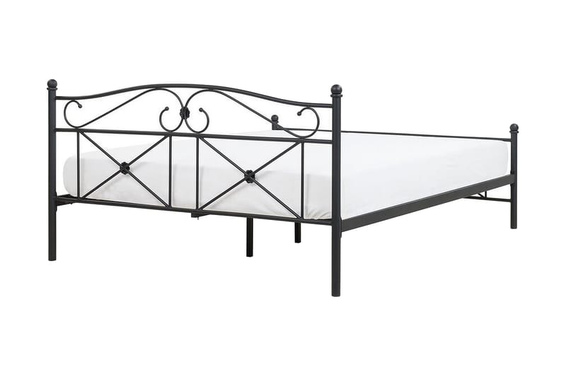 Parivuode Askersred 140x200 cm - Musta - Huonekalut - Sänky - Runkopatjasängyt