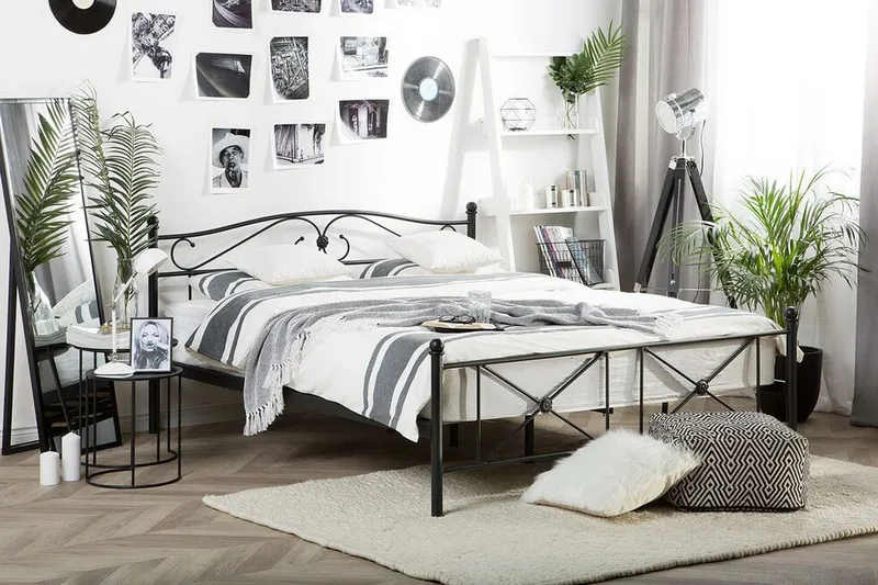 Parivuode Askersred 140x200 cm, Musta