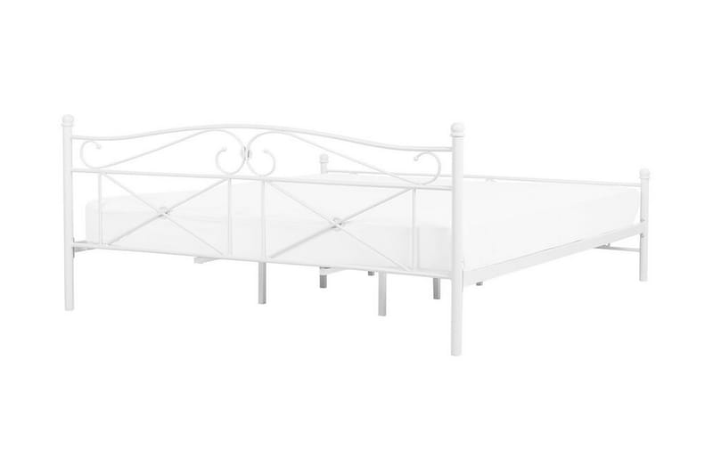 Parivuode Askersred 140x200 cm - Valkoinen - Huonekalut - Sänky - Runkopatjasängyt