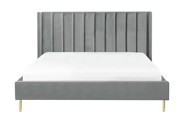 Parivuode Barkerud 180x200 cm - Harmaa - Huonekalut - Sänky - Sänkykehikot & sängynrungot