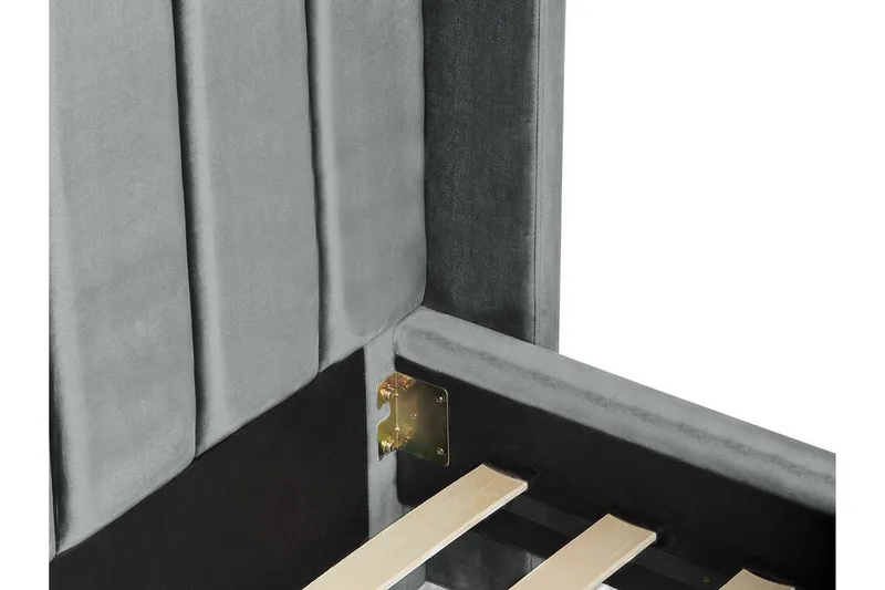 Parivuode Barkerud 180x200 cm - Harmaa - Huonekalut - Sänky - Runkopatjasängyt