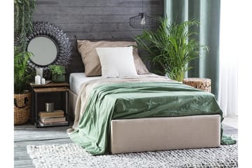 Parivuode Dinan 90x200 cm - Beige - Huonekalut - Sänky - Sänkykehikot & sängynrungot